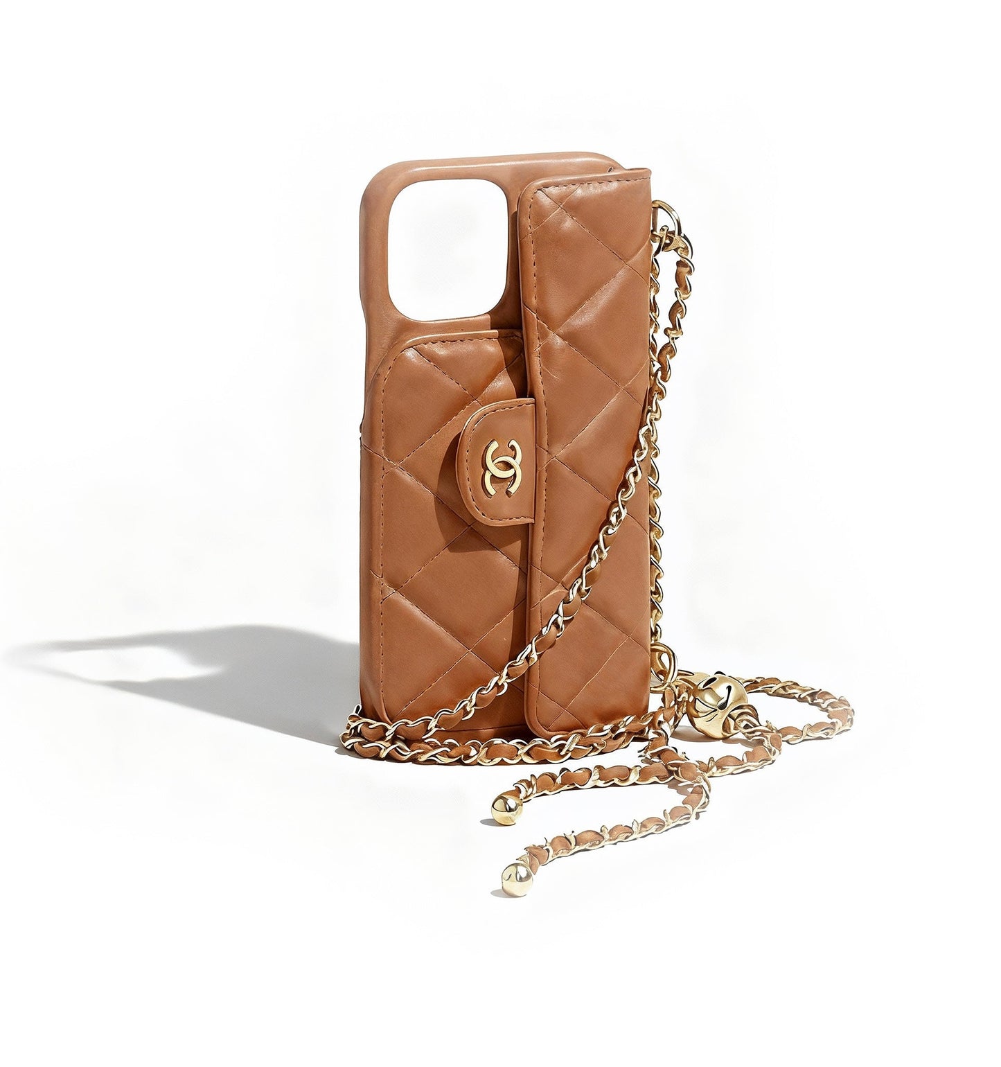 Coque de téléphone CC Marron