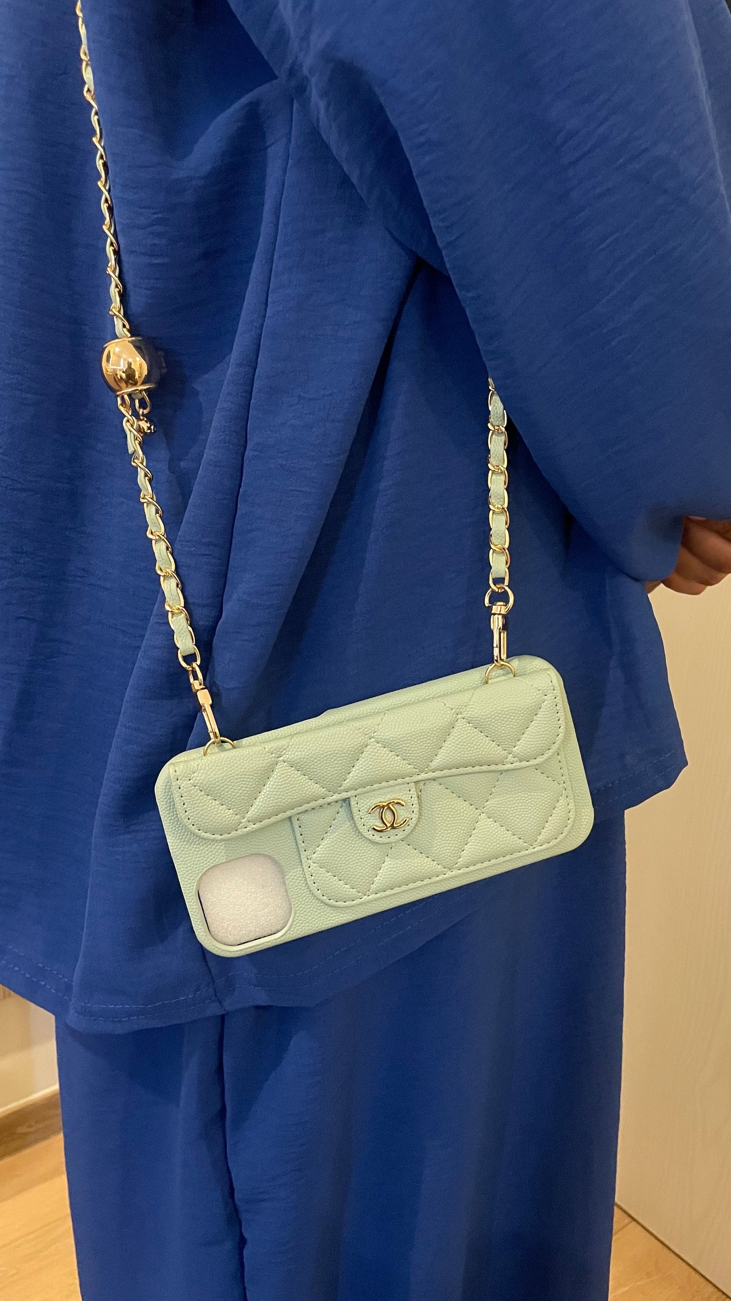 Coque de téléphone CC Bleu