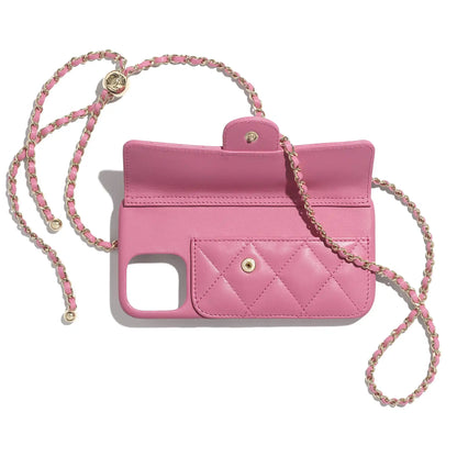 Coque de téléphone CC Rose foncé