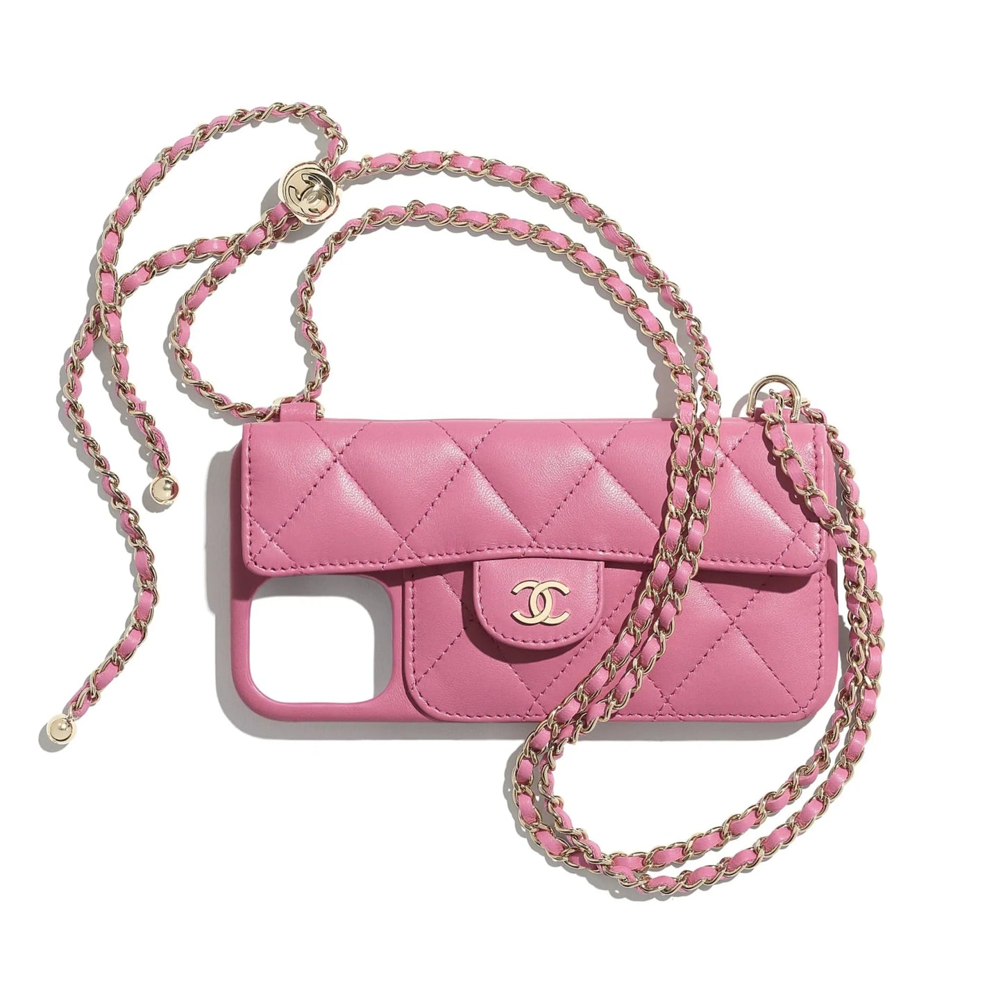 Coque de téléphone CC Rose foncé